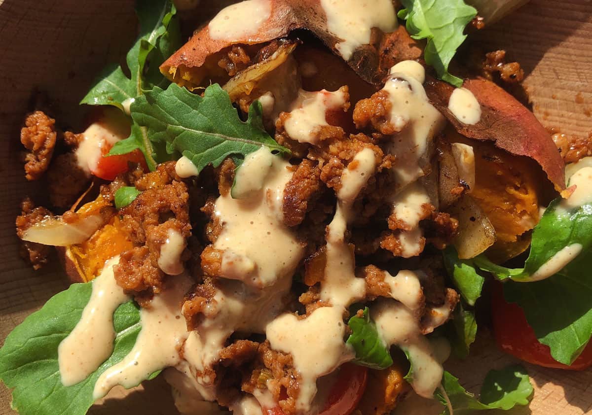 Stuffed Sweet Potato