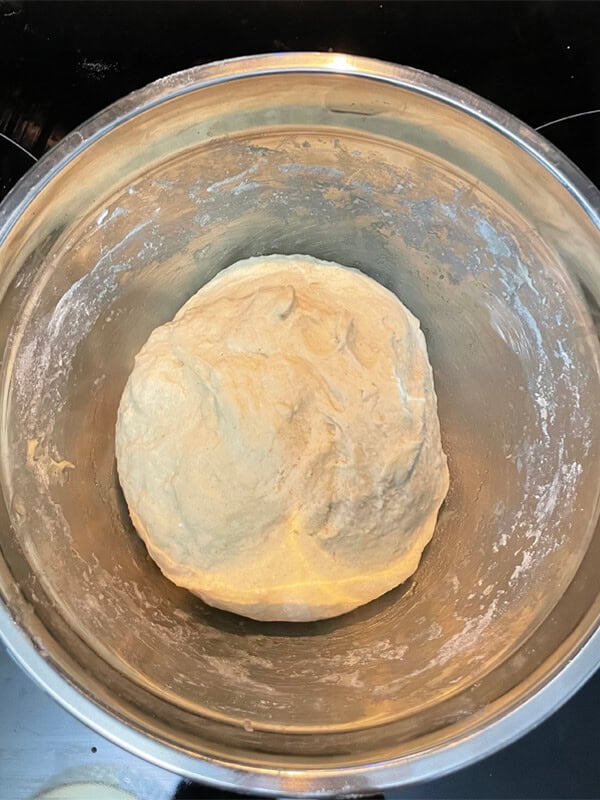 Sourdough dough ball